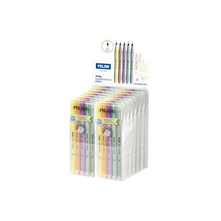 Rotuladores de colores ROTULADOR  MILAN SWAY FINELINER 0.4 mm EXPOSITOR de 14 ESTUCHES (5 rotul x estuche)