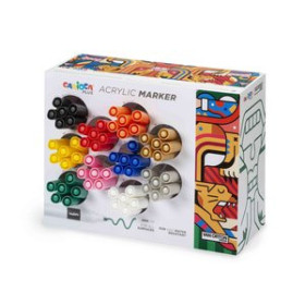 Rotuladores acrilicos ROTULADOR ACRILICO CARIOCA PLUS EXPOSITOR de 60