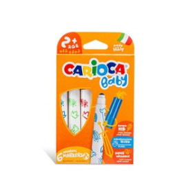 Rotuladores de colores ROTULADOR CARIOCA BABY MARKER ESTUCHE de 6