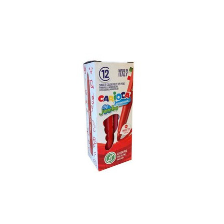 Rotuladores de fibra ROTULADOR FIBRA CARIOCA JUMBO  ROJO
