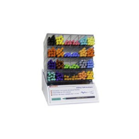 Rotuladores de fibra ROTULADOR FIBRA EDDING 1340 BRUSHPEN EXPOSITOR DE 200