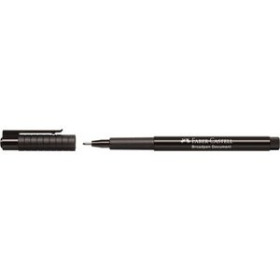 Rotuladores de fibra ROTULADOR FIBRA FABER-CASTELL BROADPEN NEGRO