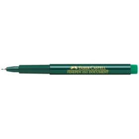 Rotuladores de fibra ROTULADOR FIBRA FABER-CASTELL FINEPEN 1511 VERDE