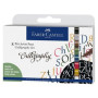 Rotuladores de fibra ROTULADOR FIBRA FABER-CASTELL PITT ARTIST PEN CALLIGRAPHY ESTUCHE DE 8 (blanco C