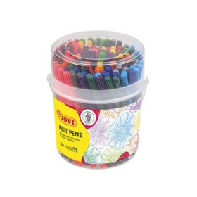 Rotuladores de colores ROTULADOR FIBRA JOVI FELT PEN BOTE de 120