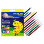 Rotuladores de colores ROTULADOR FIBRA MOLIN COLOR PLUS ESTUCHE de 12