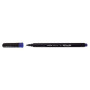 Rotuladores de fibra ROTULADOR FIBRA MOLIN 1 mm CUERPO TRIANGULAR AZUL