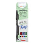 Rotuladores de fibra ROTULADOR FIBRA PENTEL TOUCH COLORES BASICOS ESTUCHE de 4