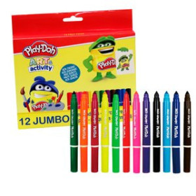 Rotuladores de colores ROTULADOR FIBRA PLAY-DOH ART ACTIVITY 5 mm. COLORES VIVOS ESTUCHE de 12
