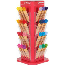 Rotuladores de fibra ROTULADOR FIBRA STABILO POINT 88 EXPOSITOR de 480+50 S/C (47 col.)