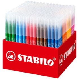 Rotuladores de colores ROTULADOR FIBRA STABILO POWER 280 SET ESCOLAR XL de 240 (20 col.)