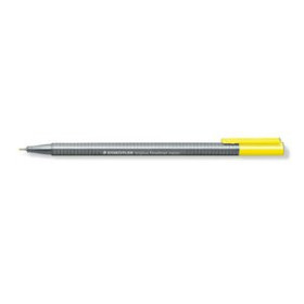 Rotuladores de fibra ROTULADOR FIBRA STAEDTLER  334 TRIPLUS FINELINER   AMARILLO NEON