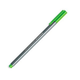 Rotuladores de fibra ROTULADOR FIBRA STAEDTLER  334 TRIPLUS FINELINER   VERDE NEON