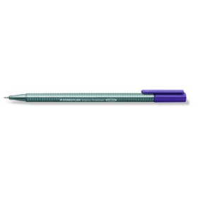 Rotuladores de fibra ROTULADOR FIBRA STAEDTLER  334 TRIPLUS FINELINER   VIOLETA ROJIZO