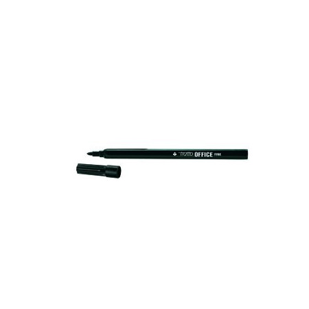 Rotuladores de fibra ROTULADOR FIBRA TRATTO OFFICE FINE NEGRO