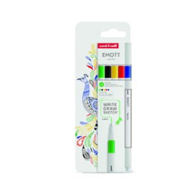 Rotuladores de fibra ROTULADOR FIBRA UNI-BALL EMOTT FINELINER PEM-SY (0