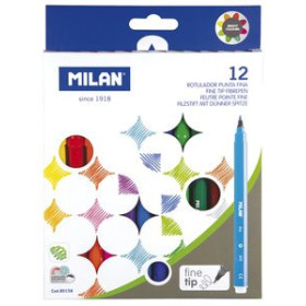Rotuladores de colores ROTULADOR MILAN 610 ESTUCHE DE 12