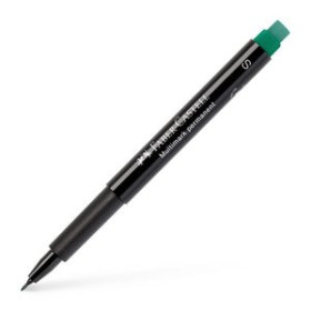 Rotuladores permanentes ROTULADOR PERMANENTE FABER-CASTELL MULTIMARK S  VERDE