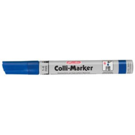 Marcadores permanentes ROTULADOR PERMANENTE HERLITZ COLLI-MARKER AZUL