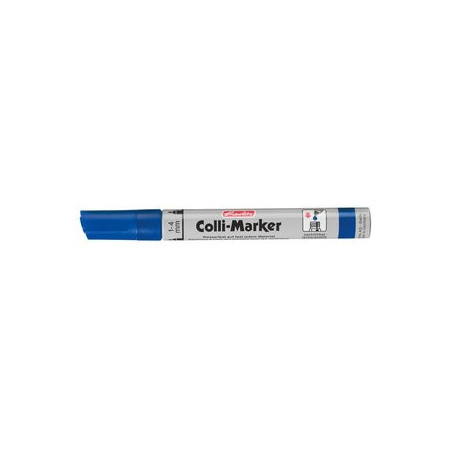 Marcadores permanentes ROTULADOR PERMANENTE HERLITZ COLLI-MARKER AZUL