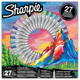 Rotuladores permanentes ROTULADOR PERMANENTE SHARPIE CAJA de 27