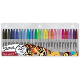 Rotuladores permanentes ROTULADOR PERMANENTE SHARPIE FINE BOLSA de 28