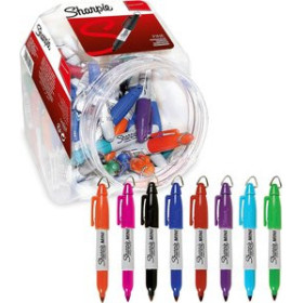 Rotuladores permanentes ROTULADOR PERMANENTE SHARPIE FINE MINI SURTIDO EXPOSITOR DE 72