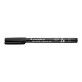 Rotuladores permanentes ROTULADOR PERMANENTE STAEDTLER 314 LUMOCOLOR BISELADO NEGRO