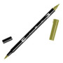 Rotuladores de colores ROTULADOR TOMBOW DOBLE PUNTA PINCEL AGUACATE