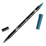 Rotuladores de colores ROTULADOR TOMBOW DOBLE PUNTA PINCEL AZUL PROCESO