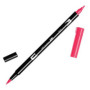 Rotuladores de colores ROTULADOR TOMBOW DOBLE PUNTA PINCEL CEREZA