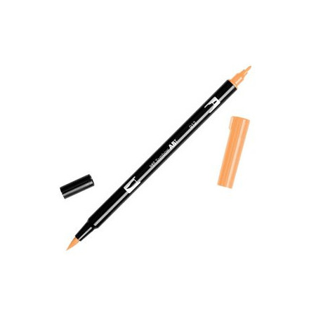 Rotuladores de colores ROTULADOR TOMBOW DOBLE PUNTA PINCEL CEREZA PALIDO