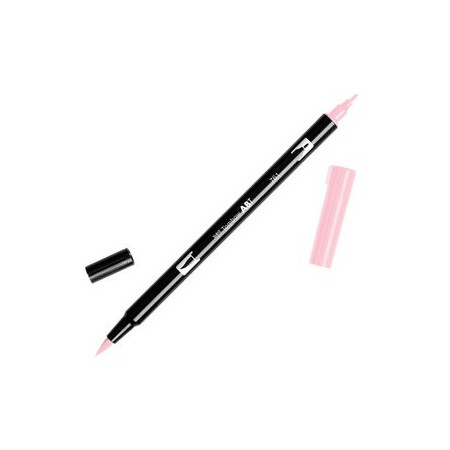 Rotuladores de colores ROTULADOR TOMBOW DOBLE PUNTA PINCEL CLAVEL