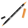 Rotuladores de colores ROTULADOR TOMBOW DOBLE PUNTA PINCEL OCRE ORO