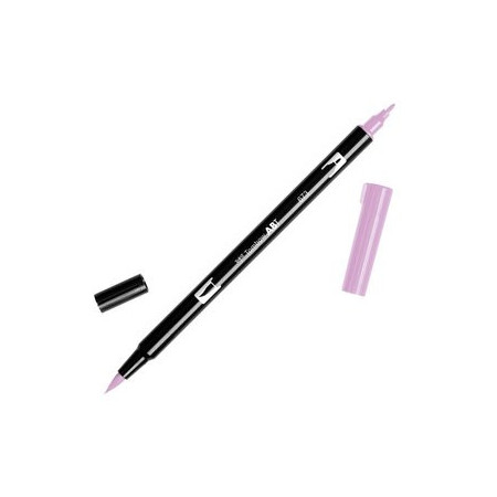 Rotuladores de colores ROTULADOR TOMBOW DOBLE PUNTA PINCEL ORQUIDEA
