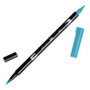 Rotuladores de colores ROTULADOR TOMBOW DOBLE PUNTA PINCEL TIKI TEAL