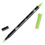 Rotuladores de colores ROTULADOR TOMBOW DOBLE PUNTA PINCEL VERDE SAUCE
