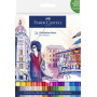 Rotuladores de colores ROTULADORES ACUARELABLES FABER-CASTELL GOLDFABER AQUA DUAL MARKERS estuche de 24 SURTIDOS.