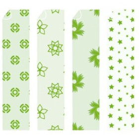 Cartulina impresa SCRAPBOOKING CARTULINA NIEFENVER IMPRESA 24x32 cm 180gr. VERDE-1 (4 mod.) BLISTER de 8