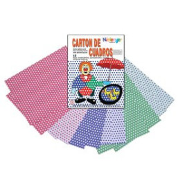 Cartulina impresa SCRAPBOOKING CARTULINA NIEFENVER IMPRESA 24x32cm. 300gr. CUADRO .PACK 12