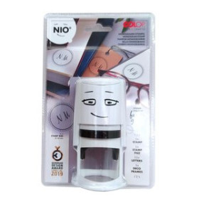 Sellos SELLO ent.AUT. COLOP NIO Ø40mm CON IMPRENTILLAS PARA LIBROS.