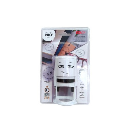 Sellos SELLO ent.AUT. COLOP NIO Ø40mm CON IMPRENTILLAS PARA LIBROS.