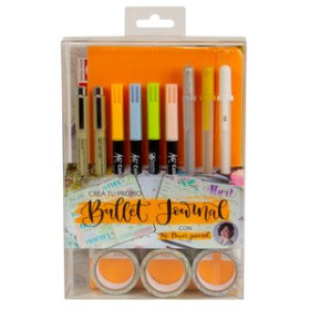 Rotuladores de colores SET BULLET JOURNAL SAKURA INICIACION NARANJA