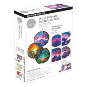 Juegos educativos SET DALER ROWNEY CREATIVO PINTURA SOBRE MADERA