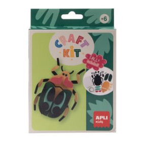 Kits de manualidades SET DE MANUALIDADES APLI KIDS CRAFT KIT  ESCARABAJO (19882) (+6 años)