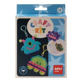 Kits de manualidades SET DE MANUALIDADES APLI KIDS CRAFT KIT LLAVERO ESPACIO (19880) (+6 años)
