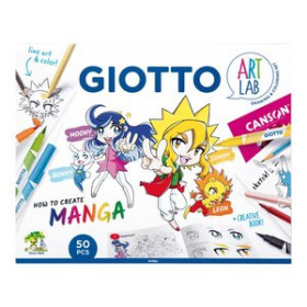Juegos educativos SET JUEGO GIOTTO ART LAB MANGA