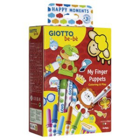Juegos educativos SET JUEGO GIOTTO BEBE HAPPY MOMENTS MY FINGER PUPPETS