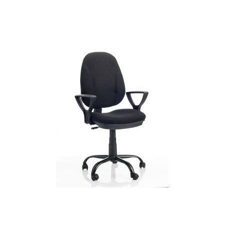 Sillas de dirección SILLA ARCHIVO 2000 OURIZO CON BRAZOS Y TAPICERIA NEGRO