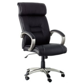 Sillas de dirección SILLA ARCHIVO 2000 POMBA CON BRAZOS Y TAPICERIA NEGRO